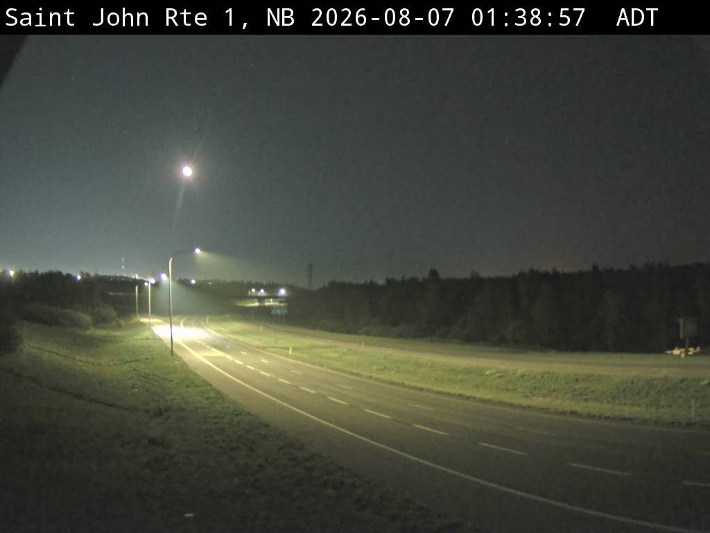 Web Cam image of Saint John (NB Highway 1)