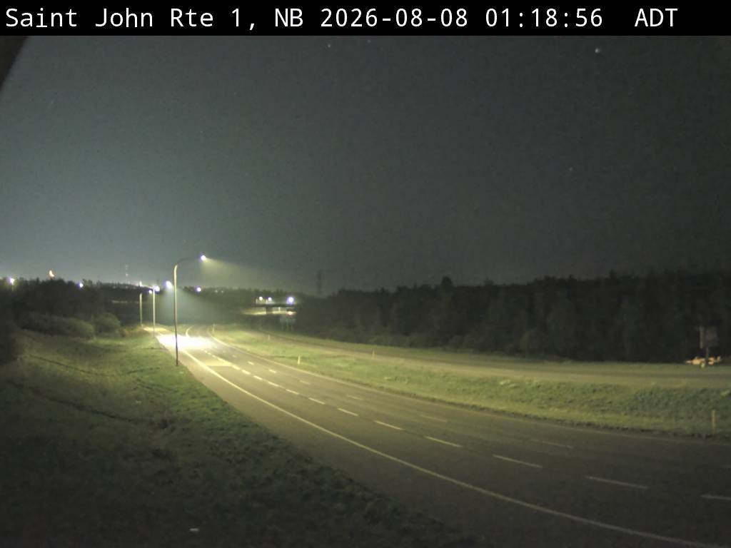 Web Cam image of Saint John (NB Highway 1)