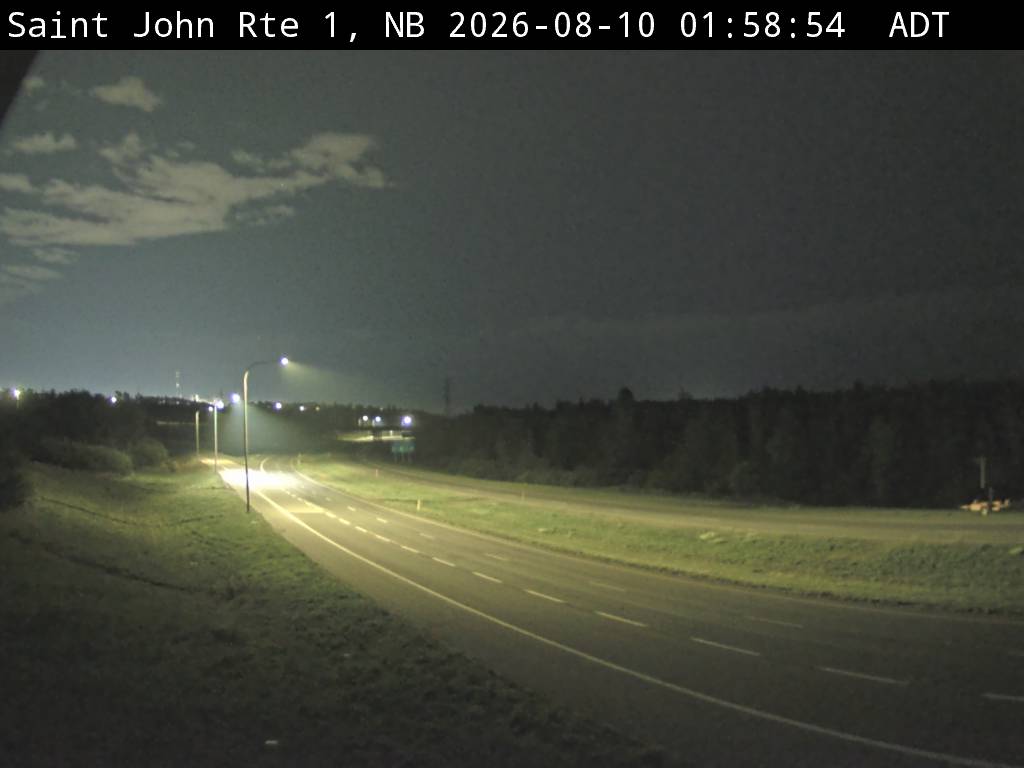 Web Cam image of Saint John (NB Highway 1)