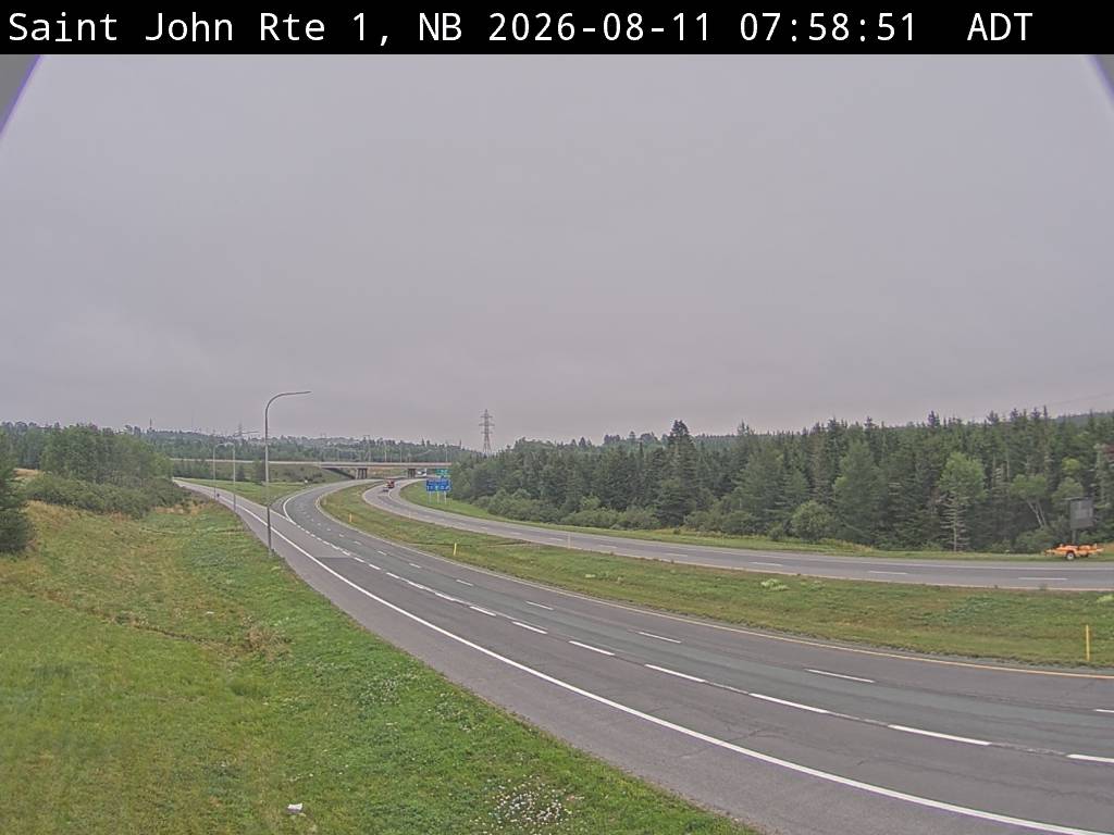 Web Cam image of Saint John (NB Highway 1)