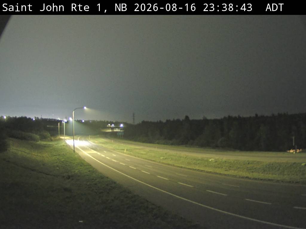 Web Cam image of Saint John (NB Highway 1)