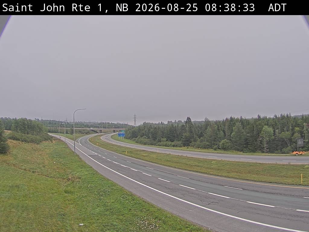 Web Cam image of Saint John (NB Highway 1)