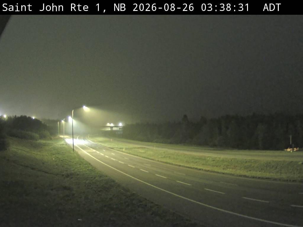 Web Cam image of Saint John (NB Highway 1)