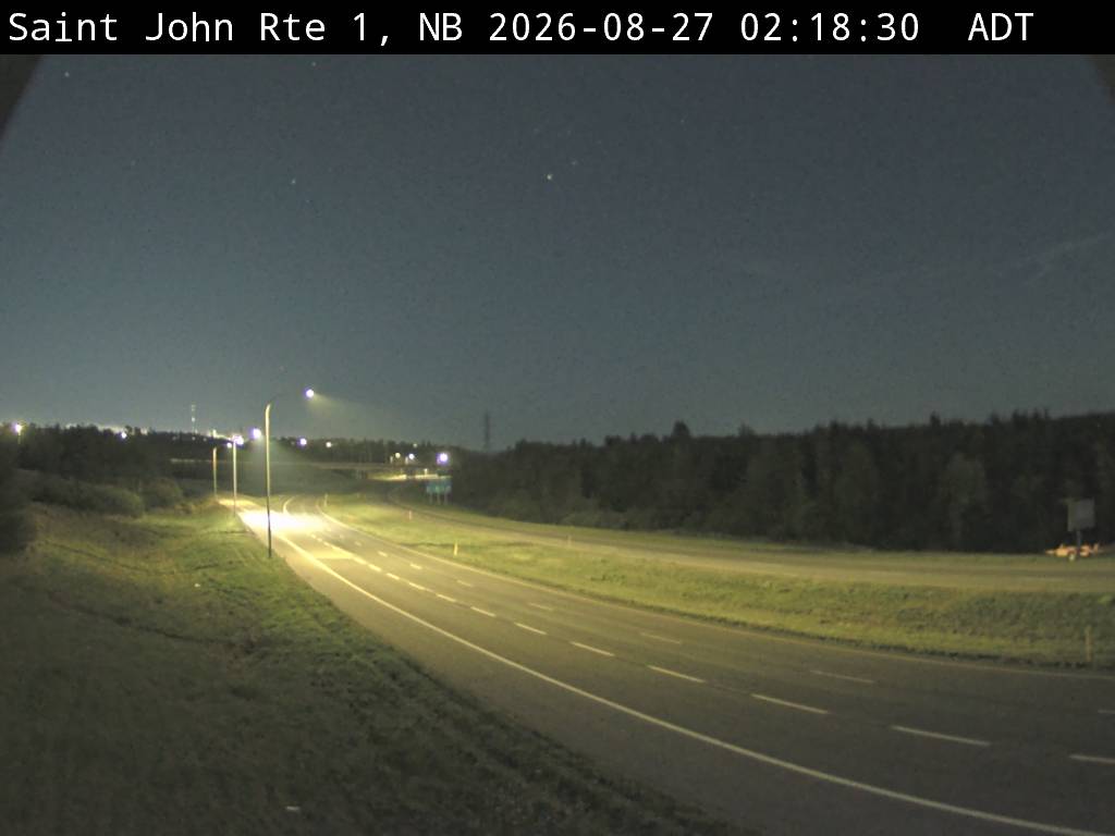 Web Cam image of Saint John (NB Highway 1)