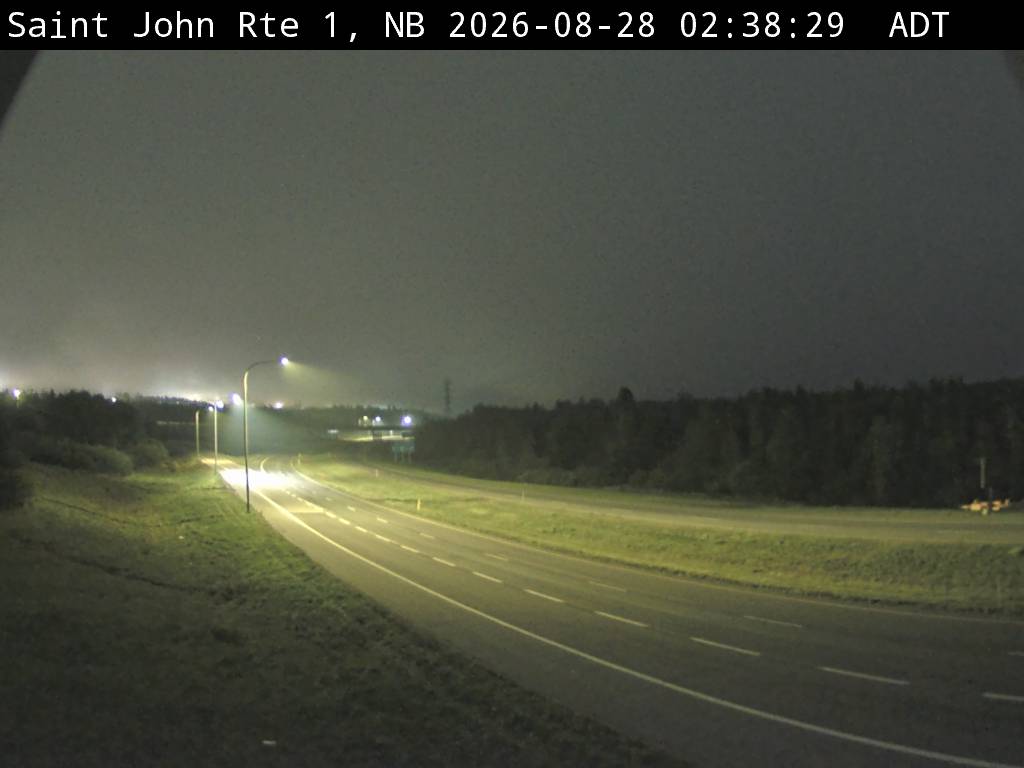 Web Cam image of Saint John (NB Highway 1)
