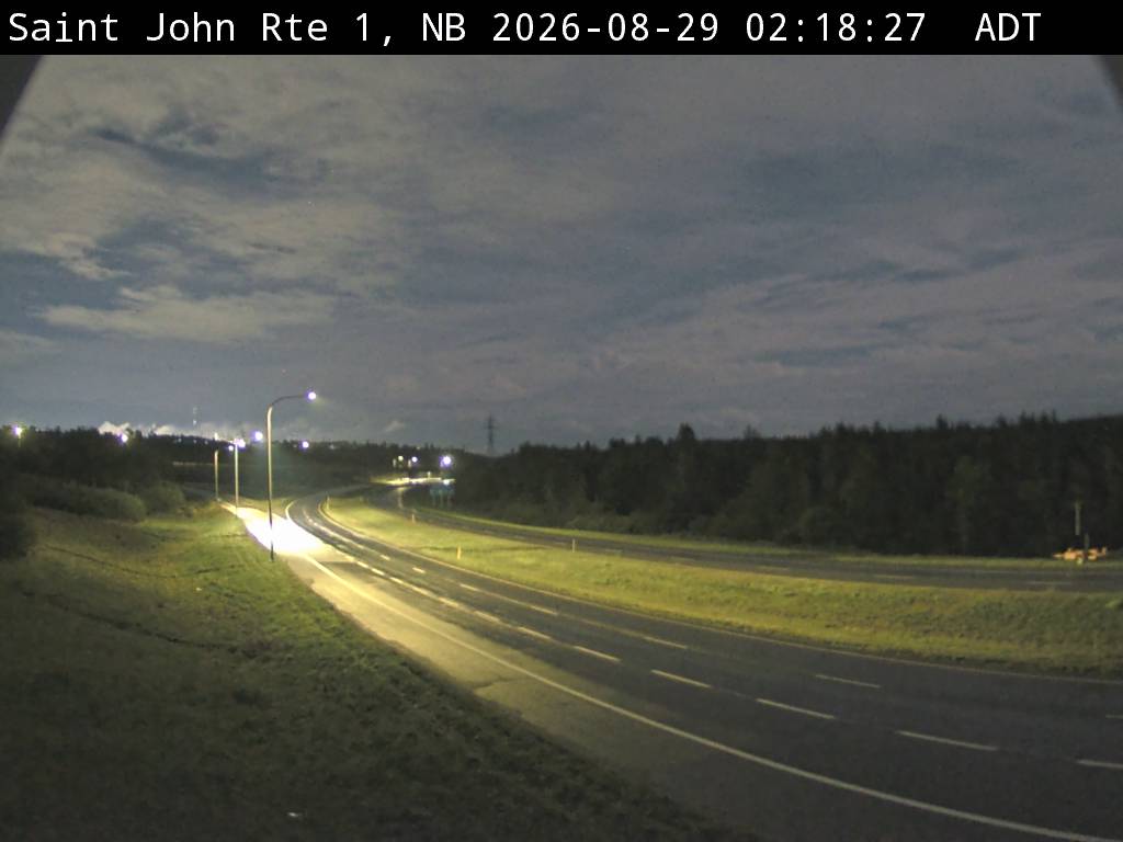 Web Cam image of Saint John (NB Highway 1)