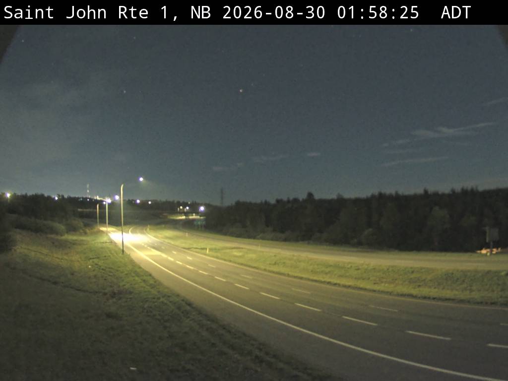 Web Cam image of Saint John (NB Highway 1)