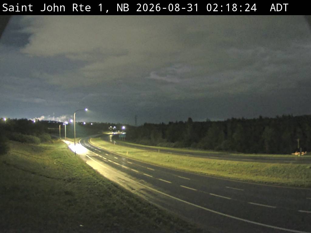 Web Cam image of Saint John (NB Highway 1)