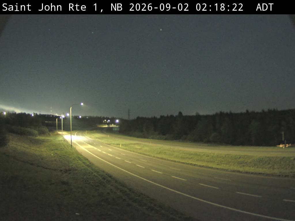 Web Cam image of Saint John (NB Highway 1)