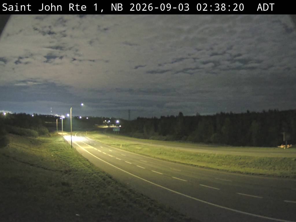 Web Cam image of Saint John (NB Highway 1)