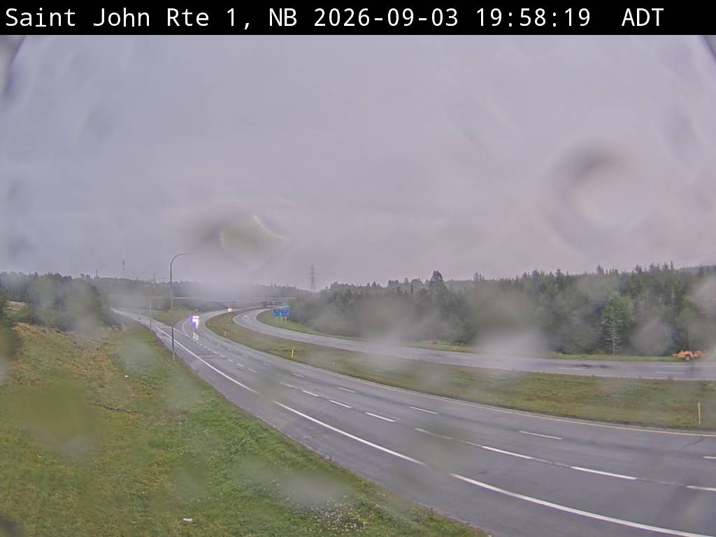 Web Cam image of Saint John (NB Highway 1)