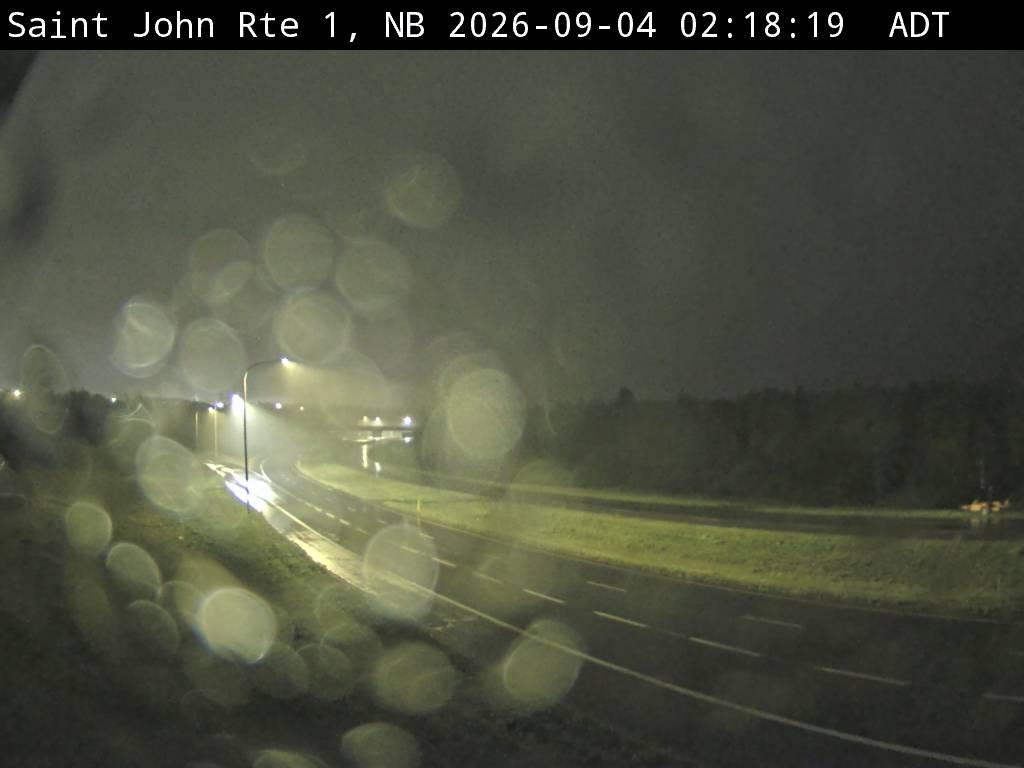 Web Cam image of Saint John (NB Highway 1)