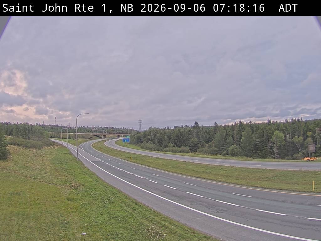 Web Cam image of Saint John (NB Highway 1)
