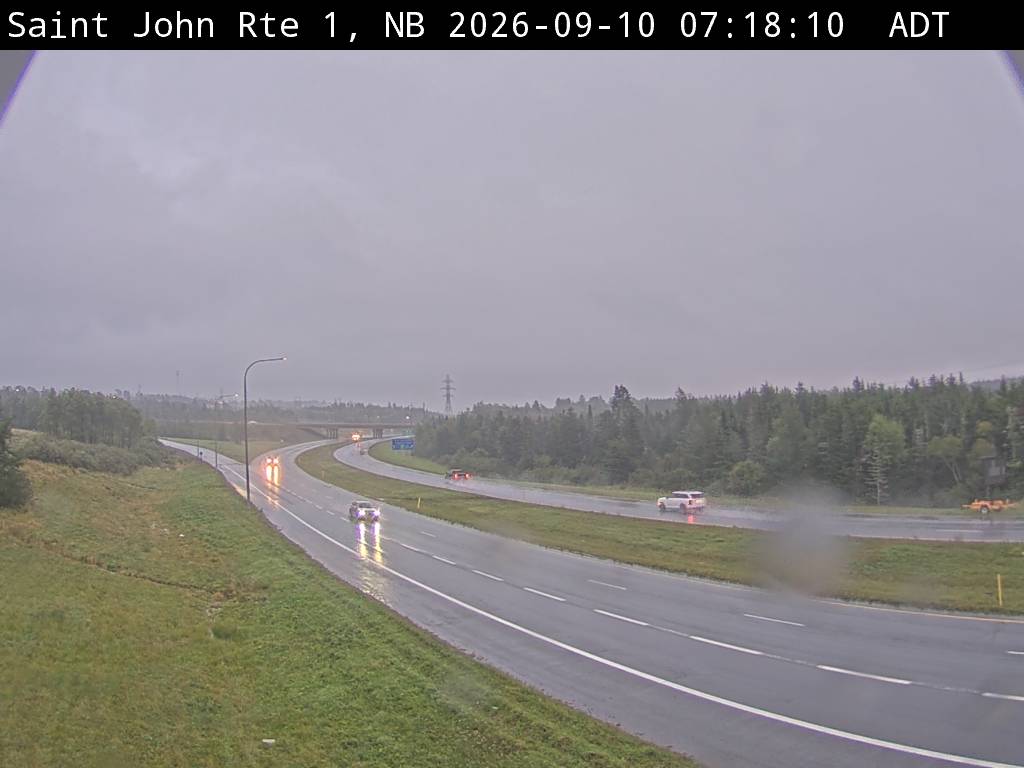 Web Cam image of Saint John (NB Highway 1)