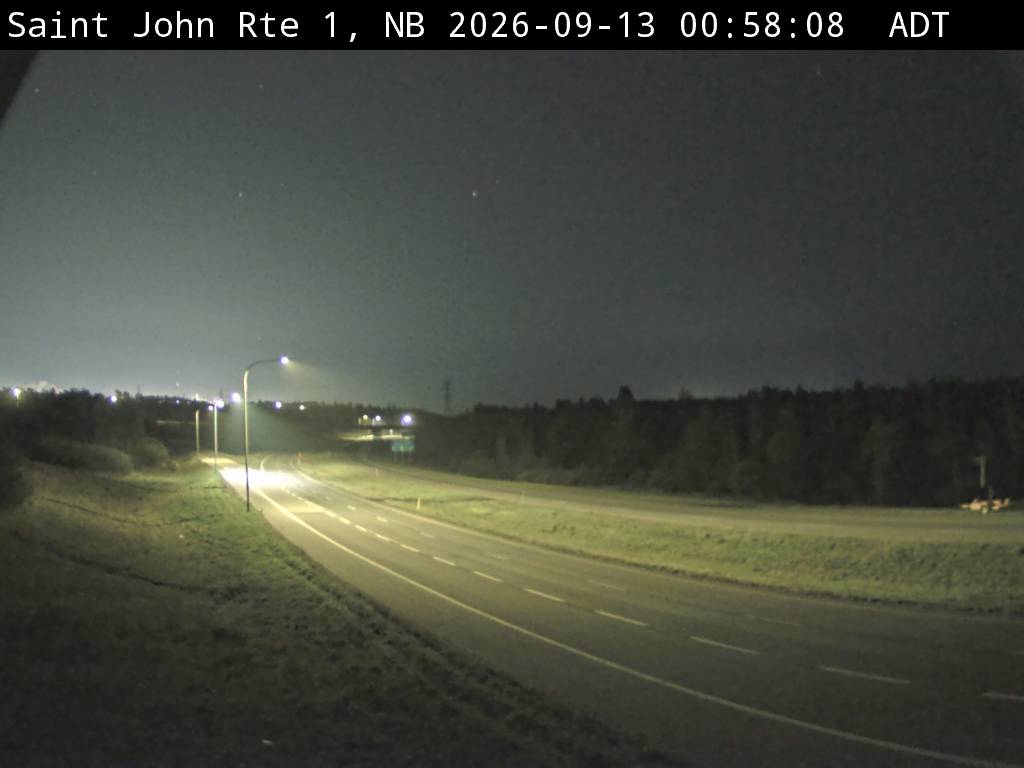 Web Cam image of Saint John (NB Highway 1)