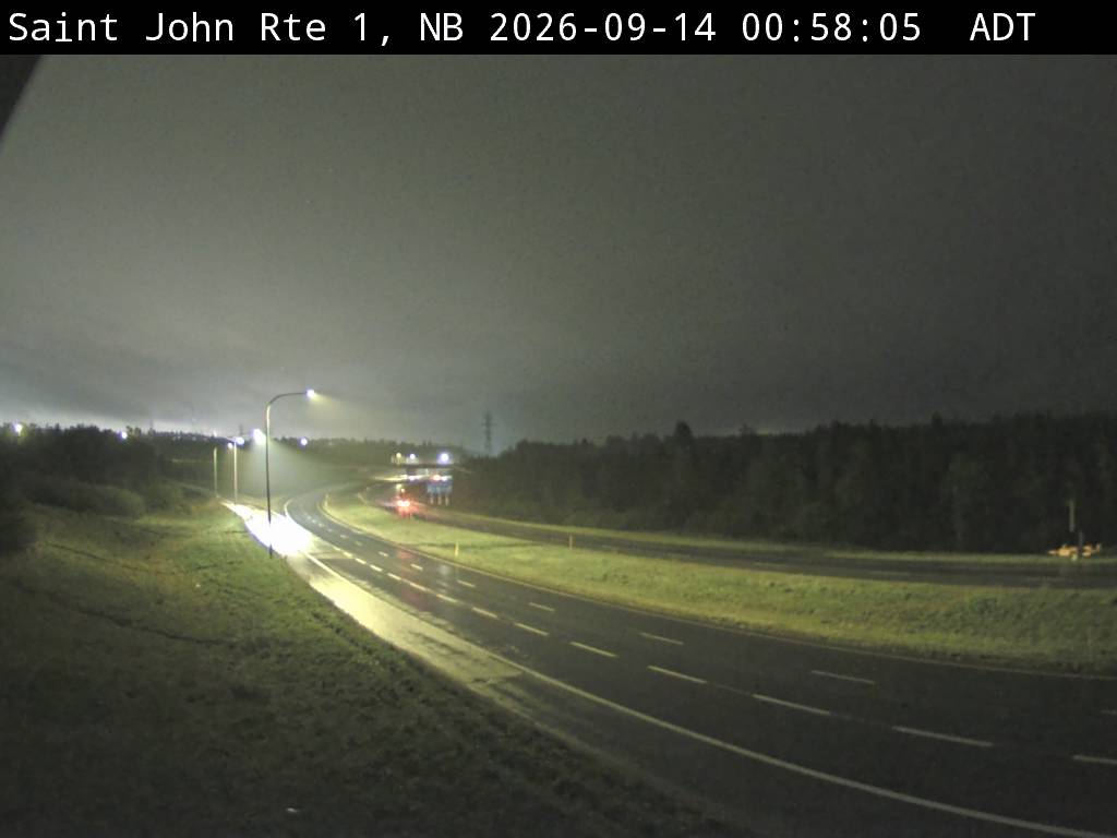 Web Cam image of Saint John (NB Highway 1)