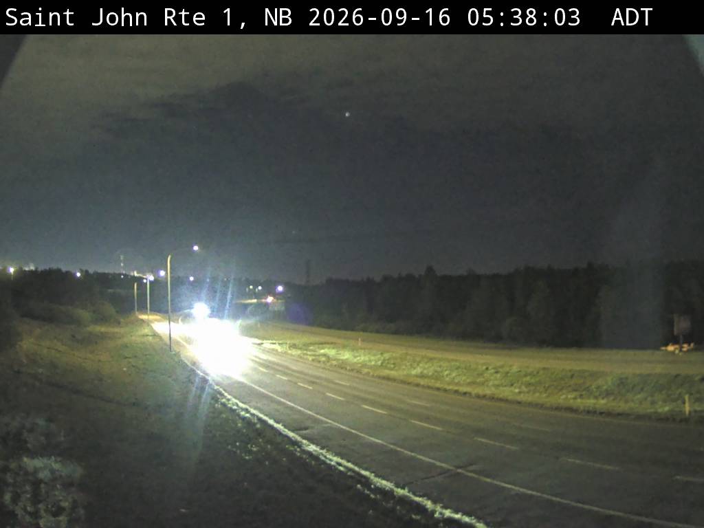 Web Cam image of Saint John (NB Highway 1)