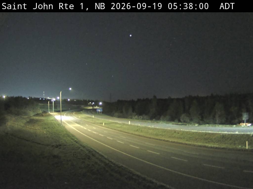 Web Cam image of Saint John (NB Highway 1)