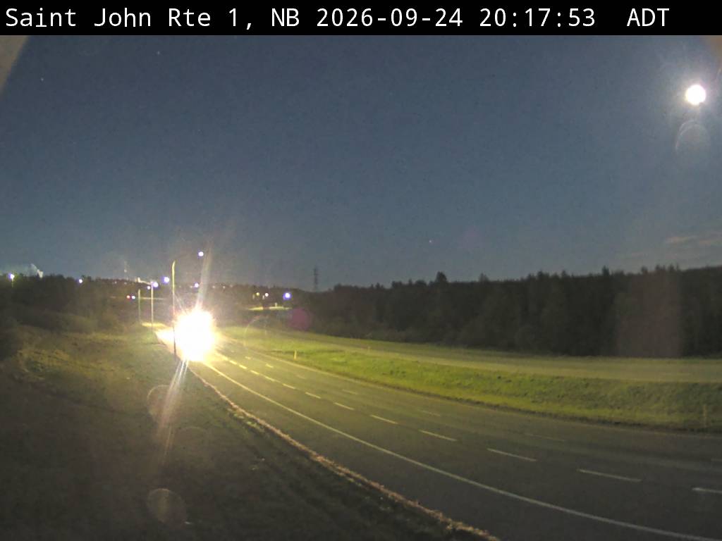 Web Cam image of Saint John (NB Highway 1)