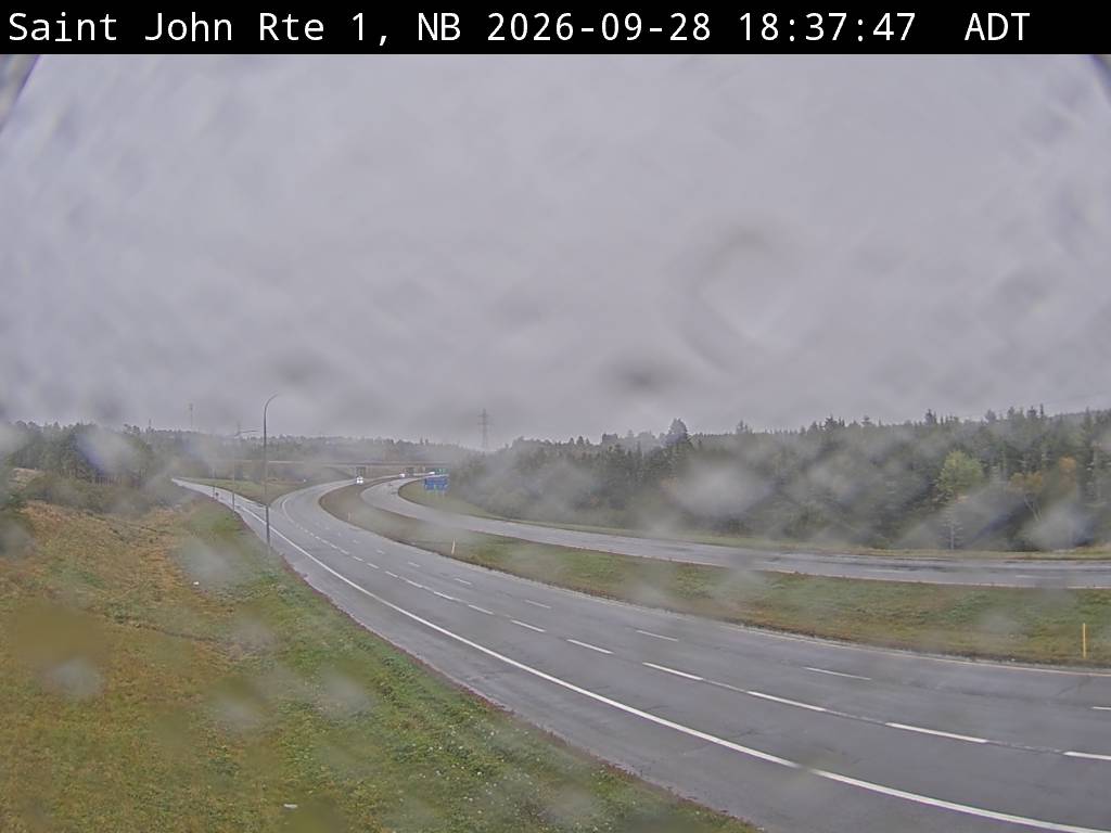 Web Cam image of Saint John (NB Highway 1)