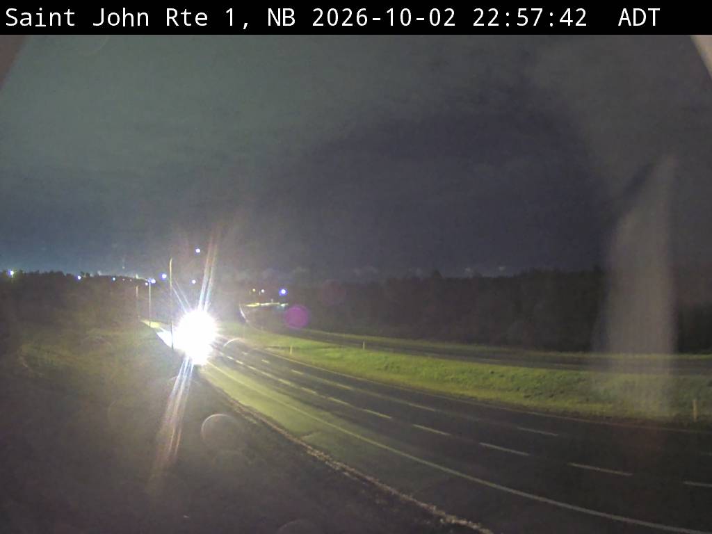 Web Cam image of Saint John (NB Highway 1)