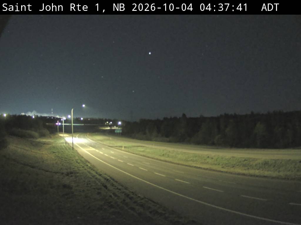 Web Cam image of Saint John (NB Highway 1)