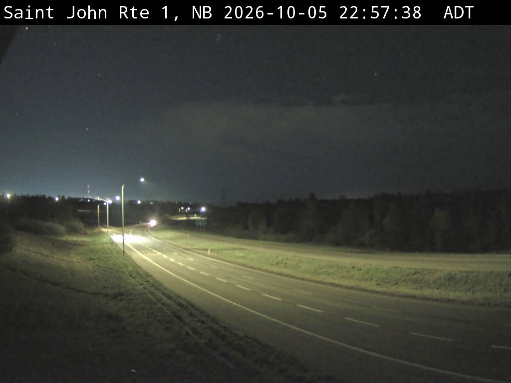 Web Cam image of Saint John (NB Highway 1)