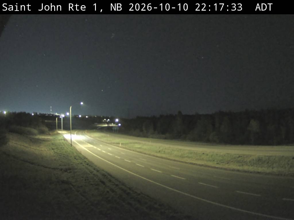 Web Cam image of Saint John (NB Highway 1)
