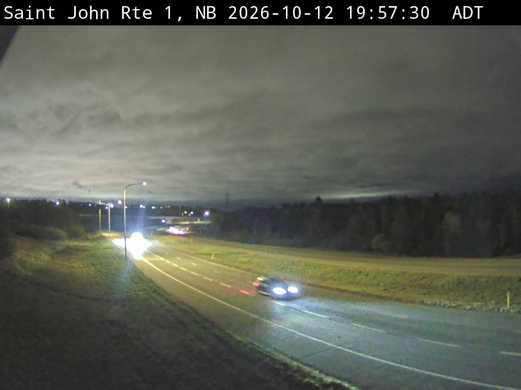 Web Cam image of Saint John (NB Highway 1)