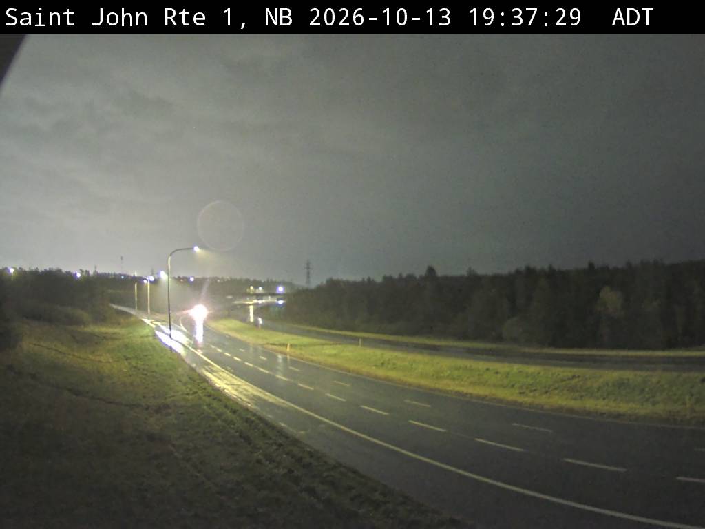 Web Cam image of Saint John (NB Highway 1)