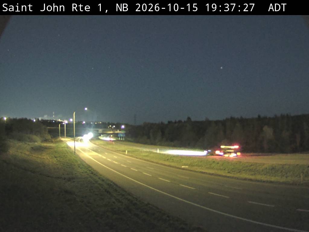 Web Cam image of Saint John (NB Highway 1)