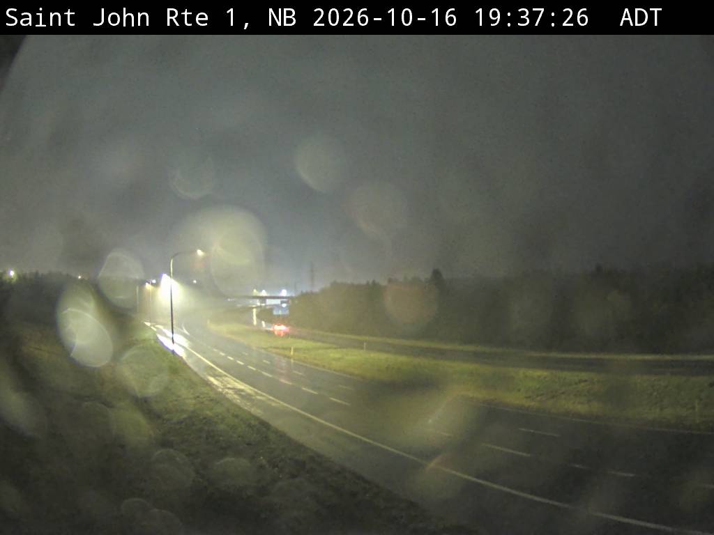 Web Cam image of Saint John (NB Highway 1)