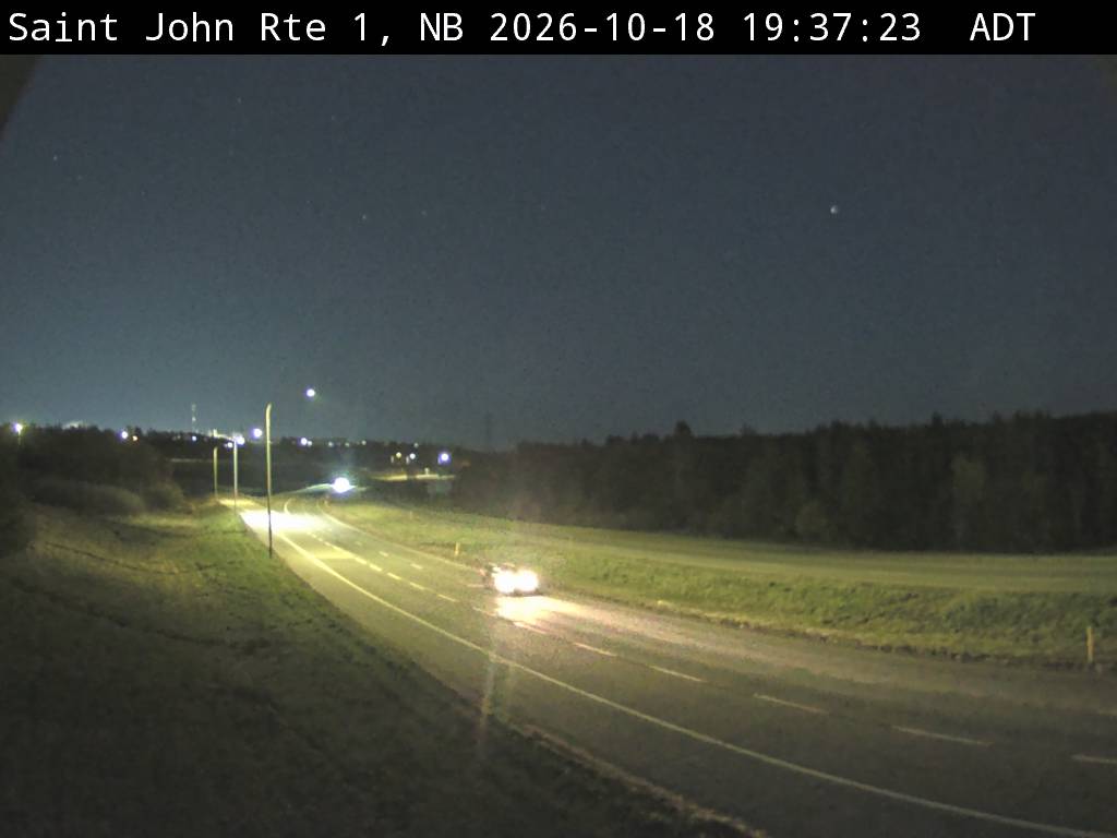 Web Cam image of Saint John (NB Highway 1)