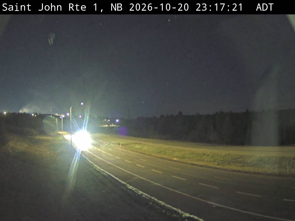 Web Cam image of Saint John (NB Highway 1)