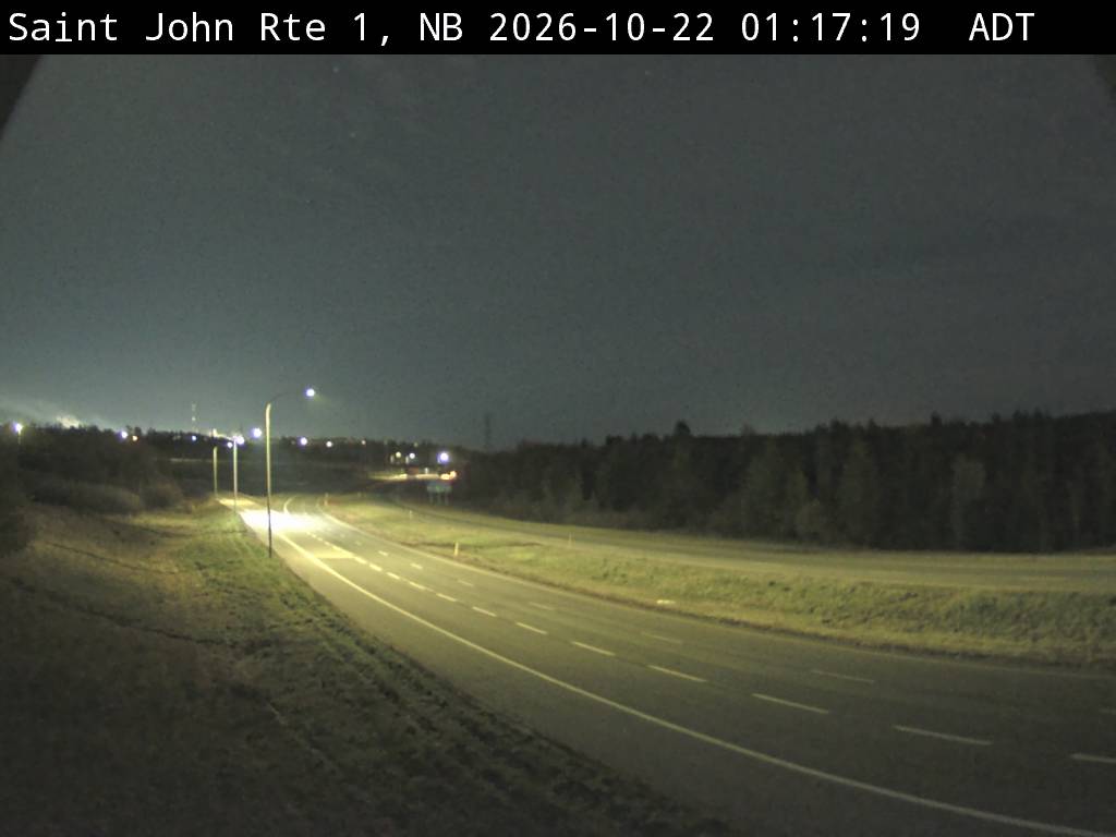 Web Cam image of Saint John (NB Highway 1)