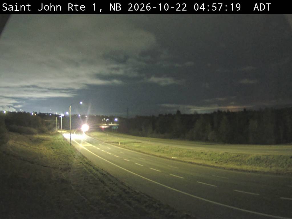 Web Cam image of Saint John (NB Highway 1)