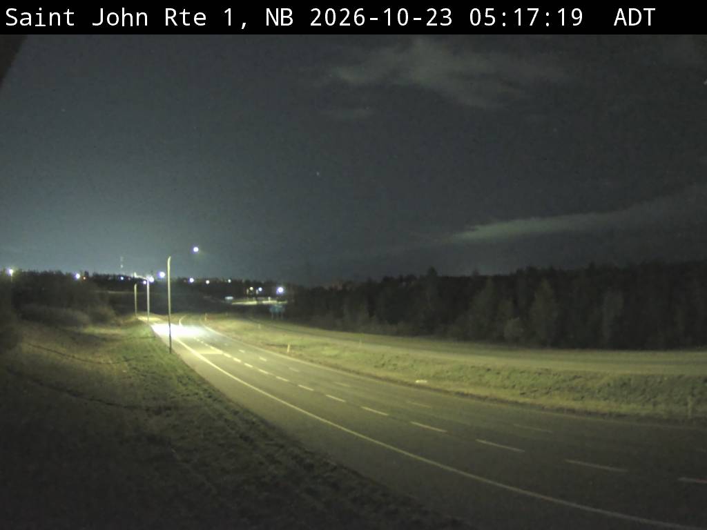 Web Cam image of Saint John (NB Highway 1)