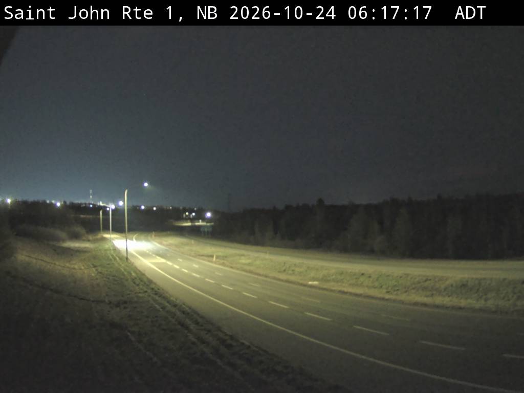Web Cam image of Saint John (NB Highway 1)