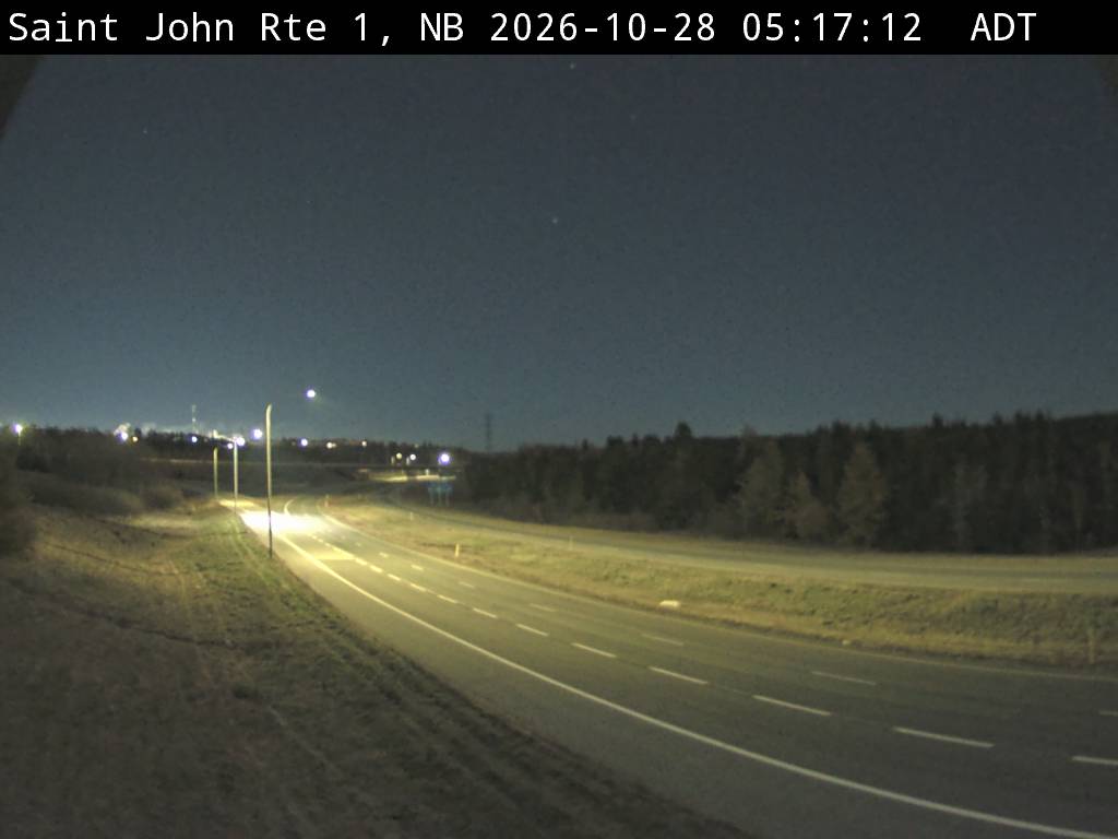 Web Cam image of Saint John (NB Highway 1)