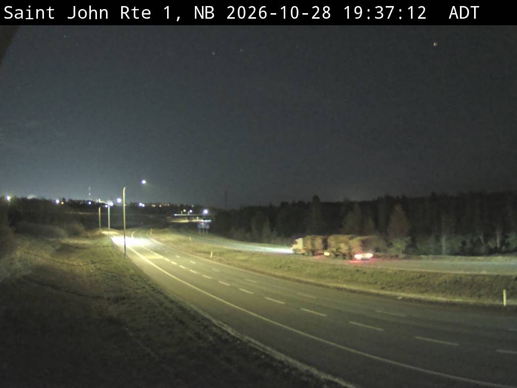 Web Cam image of Saint John (NB Highway 1)