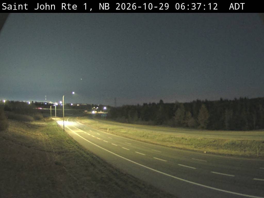 Web Cam image of Saint John (NB Highway 1)