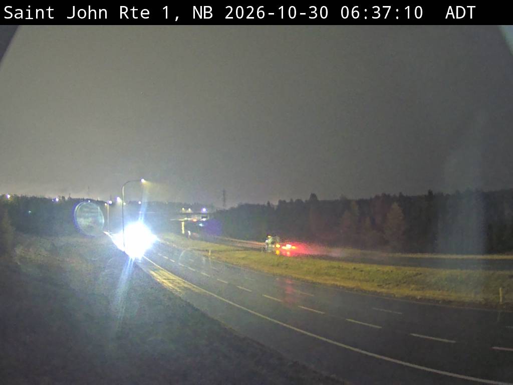 Web Cam image of Saint John (NB Highway 1)