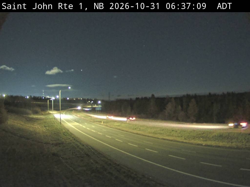Web Cam image of Saint John (NB Highway 1)