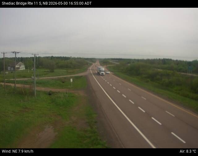 Web Cam image of Shediac Bridge (NB Highway 11)