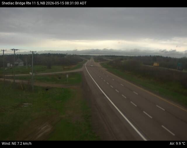 Web Cam image of Shediac Bridge (NB Highway 11)