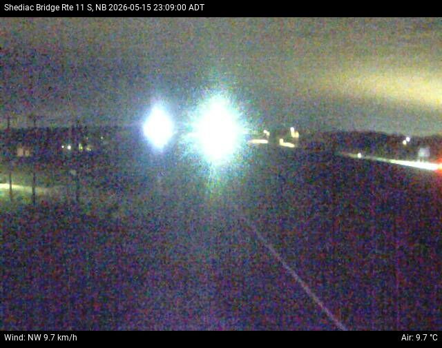 Web Cam image of Shediac Bridge (NB Highway 11)