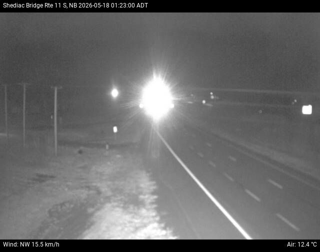 Web Cam image of Shediac Bridge (NB Highway 11)
