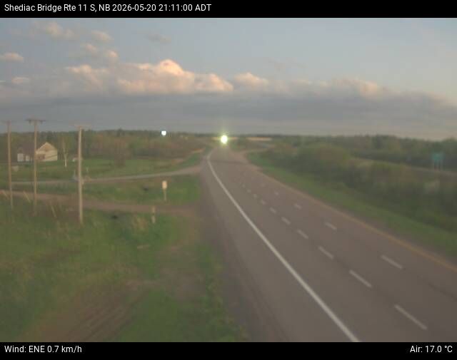 Web Cam image of Shediac Bridge (NB Highway 11)