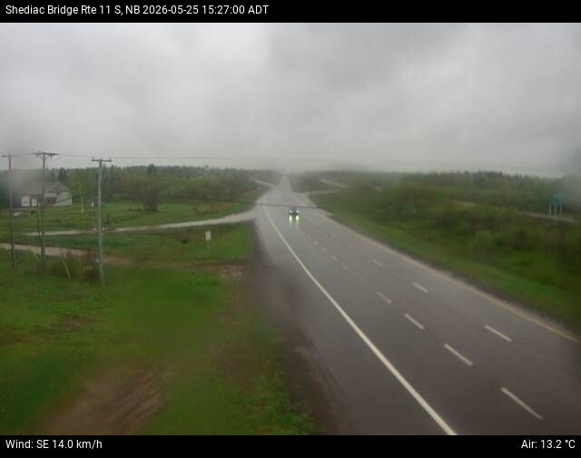 Web Cam image of Shediac Bridge (NB Highway 11)