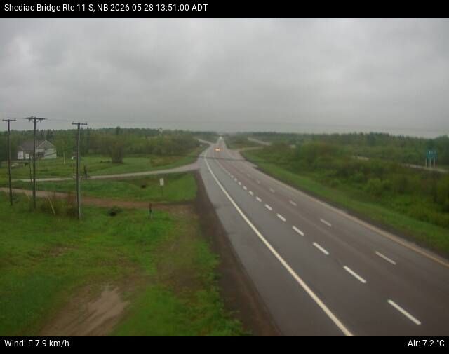 Web Cam image of Shediac Bridge (NB Highway 11)